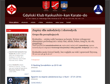 Tablet Screenshot of gdynia.kyokushinkan.pl